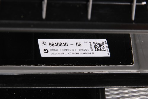 BMW G60 G61 M5 CRUSCOTTO CONSOLE DECORAZIONE MODANATURA ALLUMINIO ROMBO LL 9640040 - Foto 11 di 12