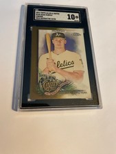 2022 Allen & Ginter Sean Murphy A's-CHROME GOLD REFRACTOR /50-GEM MT 10