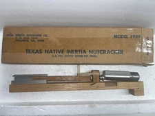 Vintage Texas Native Inertia Nutcracker Model #999 With Original Box SR7135