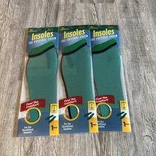 3X Spenco Standard Comfort Shoe Insoles - Men s 10-11 Women 11-12 Lot Of 3