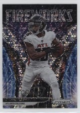 2021 Panini Prizm Fireworks No Huddle Prizm Calvin Ridley #F-7 12po