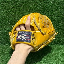 Hiroun Baseball Softball Infield Glove Genuine Cowhide Leather New