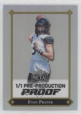 2025 Leaf Metal 92 LGR Auto 1/1 Evan Prater #92L-EP1 0u66