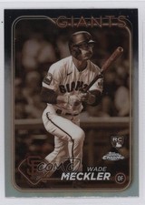 2024 Topps Chrome Sepia Refractor Wade Meckler #22 i2k