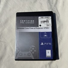 Armored Core VI: Fires of Rubicon PS5 Game 6 PlayStation 5 - Case & Disc USED