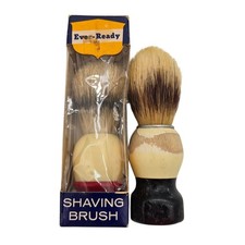 Vintage Ever-Ready Shaving Brush In Box Essex By Sekine Pure Bristle Brush