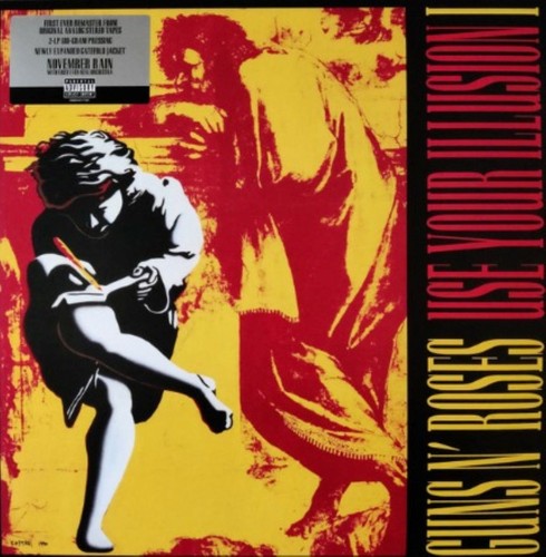 Guns N' Roses Use Your Illusion I LP Album vinyl record  Reissue on Geffen 180g - Picture 2 of 9