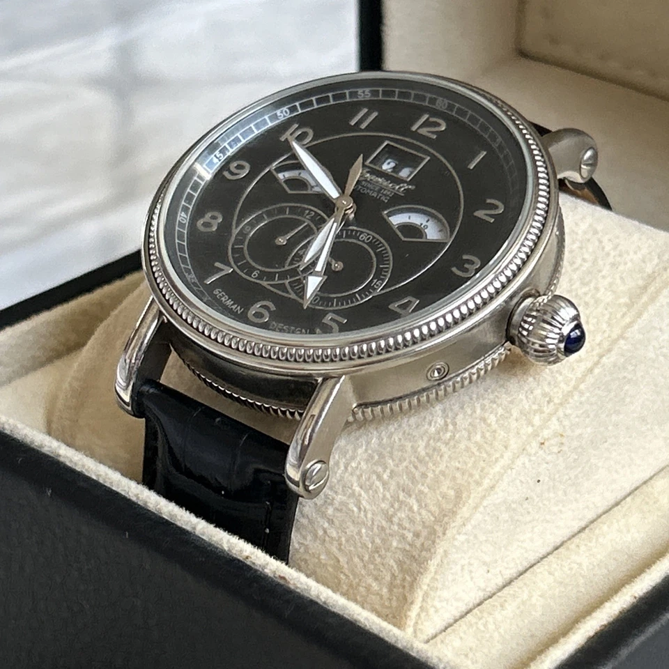 Ingersoll Herrenuhr automatik Lee IN 2603 BK Limited Edit. in OVP mit Anleitung. - Bild 4 von 4