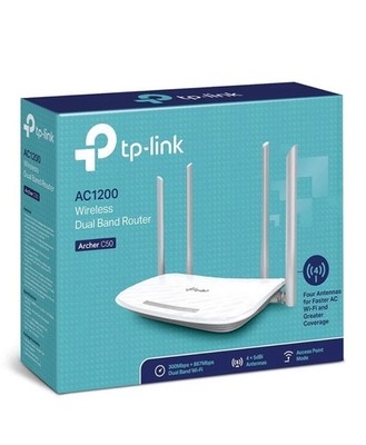 TP-Link Archer C50 4-Port WLAN Kabel Router