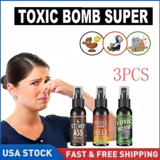Liquid Fart Spray Stink Bomb Smelly Stinky Ass Toxic Bomb Crap Gag Prank Joke