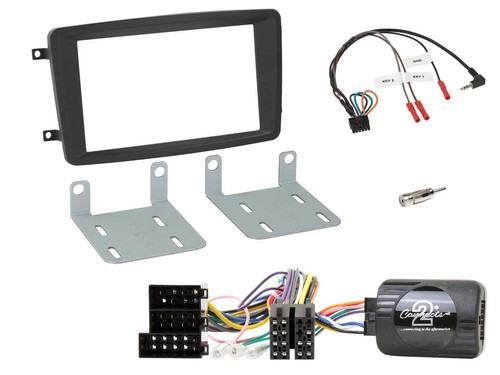 Blaupunkt Lenkrad USB Bluetooth TMC 2DIN Navigation für Mercedes C 00-04 W203 Le - Bild 3 von 10
