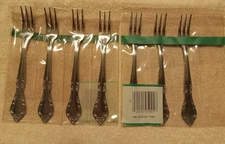 7 Stainless Steel Cocktail Forks  From Korea