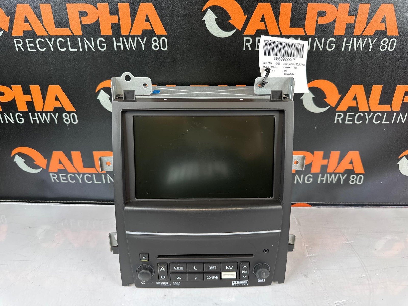Audio & Visual Equip.(radio) CADILLAC ESCALADE 11