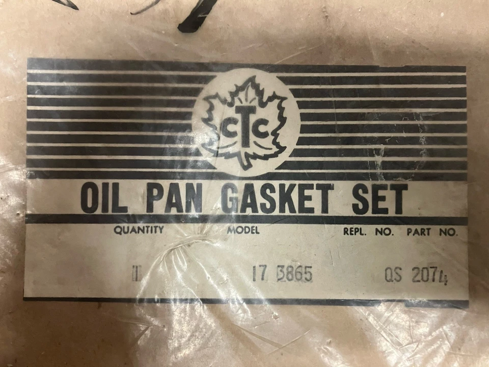 Junta de panela de óleo 64-67 Buick LeSabre Skylark Special 8-300 CTC OS2074 - Imagem 2 de 2