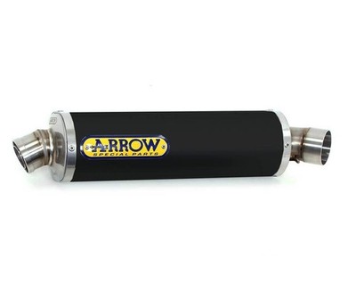 Auspuff Schalldampfer Arrow Indy Race Schwarzes Alum Yamaha Tenere 700 2019 2024