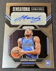 Jaden Hardy Prizm Rookie Auto 2022-23 Signatures RC #SS-JE Mavericks