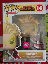 Image of My Hero Academia Hawks Flocked Special Edition #1147 Funko Pop