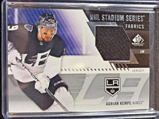 2020-21 SP Game Used NHL Stadium Series Fabrics Adrian Kempe #SSF-AK Los Angeles