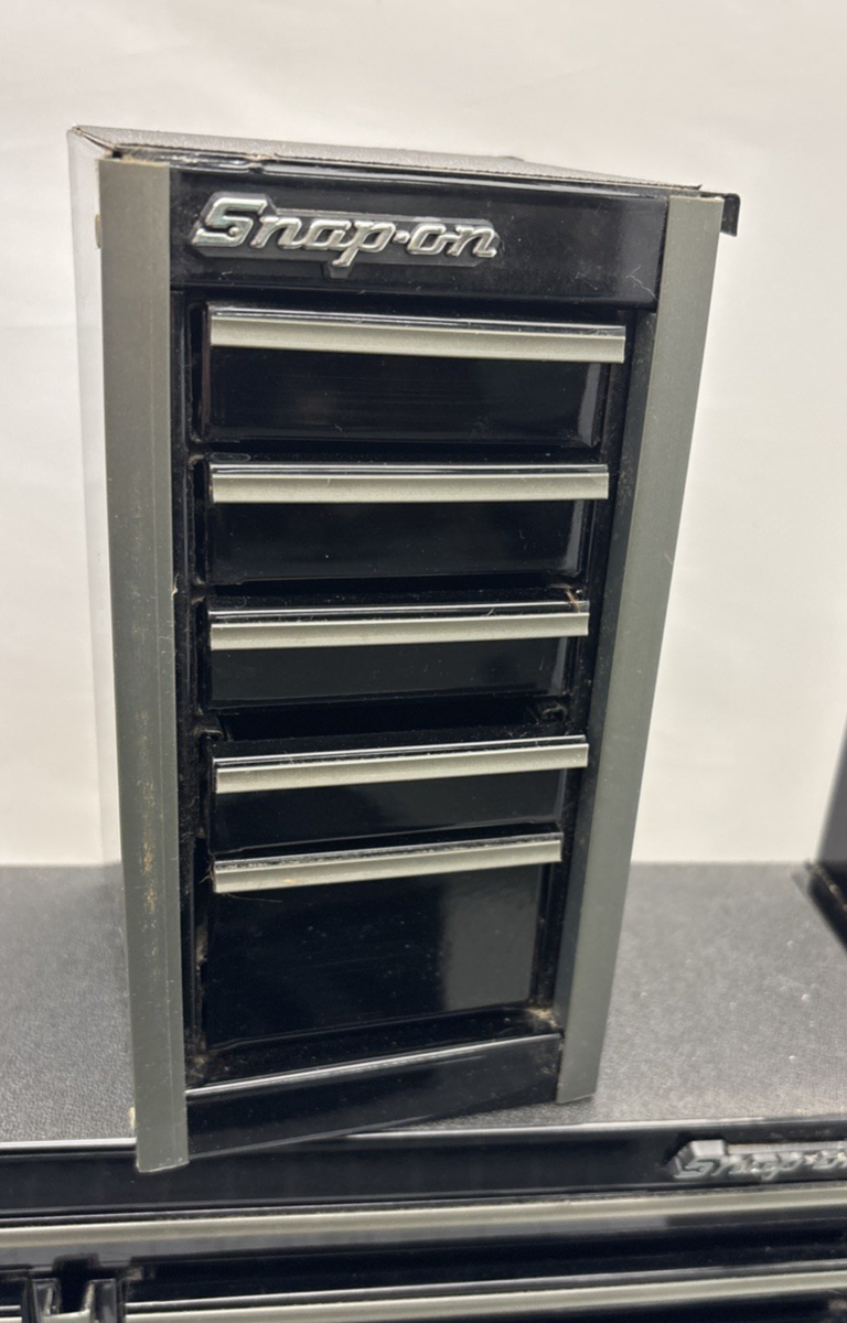 スナップオン　ミニチュアツールボックス　INTIMIDATOR 新品未使用　③ Snap-On Intimidator MINI Toolbox Top Bottom Side Cabinet & Locker