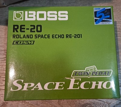 Boss RE-20 Space Echo Twin Pedal