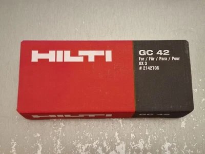 Recharge HILTI GC 42 NEUVE 02.09.2026 pour Cloueur HILTI GX 3 - Bild 1 von 4