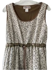 Vintage! Lady Noiz Womens Size Medium Ivory Fairy Lace Romantic Boho Dress