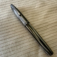 Waterman Vintage Fountain Pen Plastic with Chrome Trim Made in USA Collectible