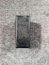 Vintage KEM Playing Cards Plastic Holder Case 2 Deck Made In USA