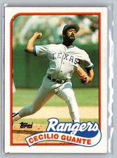 1989 Topps #766 Cecilio Guante