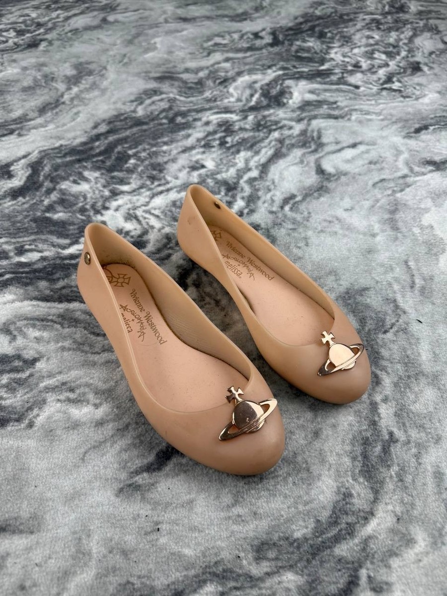 Vivienne Westwood Anglomania Melissa Ballet Flats Shoes Women US 5