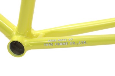 Toyo Deluxe Track Fixed Gear Frameset Yellow 56cm Kaisei 022