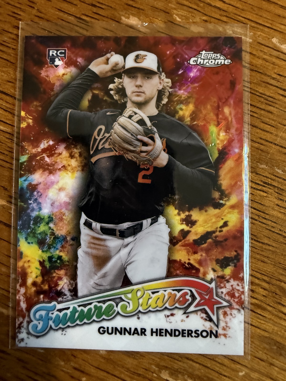 2023 Topps Chrome - Future Stars Gunnar Henderson Logo Fractor #FS-3 (RC)