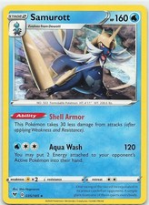 Samurott SWSH04: Vivid Voltage #035/185 Rare