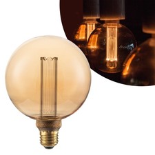 Globe Decorative Light Bulbs Warm, Oversized Vintage Edison Dimmable LED Bulb...