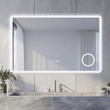 Specchio bagno con illuminazione 100x60cm 80x60cm specchio bagno antiappannamento