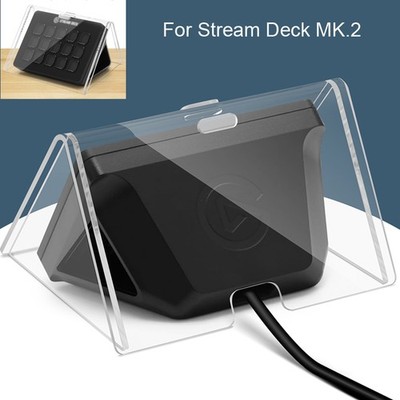 Acrylic Dust Cover Protective Case for Stream Deck MK.2 MK2 Studio Controller