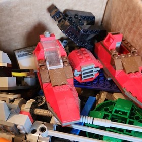 MASSIVE 23LBS LOT LEGO STARWARS + HARRY POTTER Partially Completed Sets *READ*