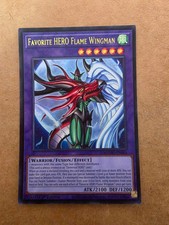 Favorite HERO Flame Wingman - MAMO-EN005 - Ultra Rare YuGiOh