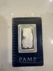 Pamp Suisse Lady Fortuna 20g Silver Bar In Assay (rare)
