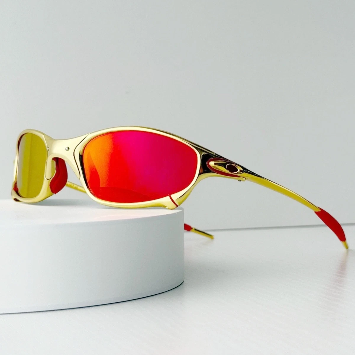 Oakley Gold Sunglasses for Men for sale - eBay