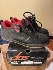 DVS Keenan Milton Black Skateboarding Shoes US Size 10