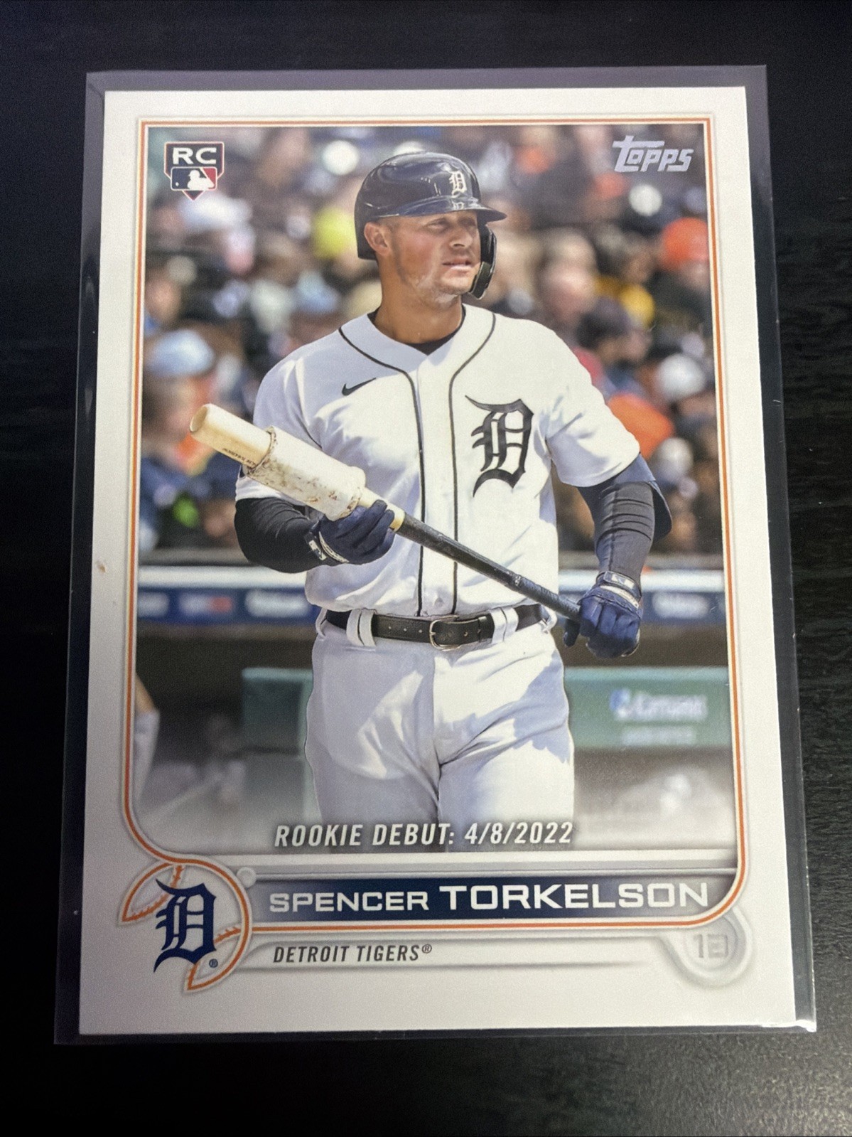 Spencer Torkelson Rookie RC 2022 Topps Update Rookie Debut #US79 Detroit Tigers