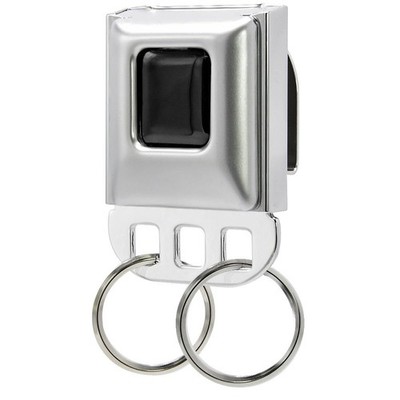 Keychain, Seatbelt Buckle Keyholder, Black