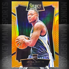2015-16 Select - Jarell Martin Rookie RC #06/60 - #15 ORANGE PRIZM GRIZZLIES