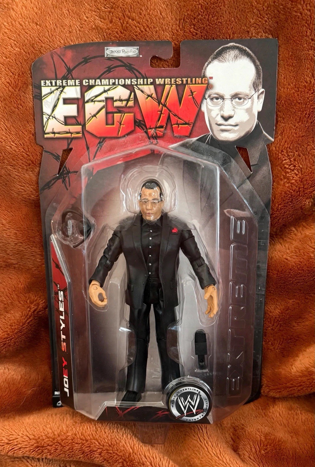 Jakks Pacific 2007 Joey Styles ECW Series 2 Action Figure WWE New Sealed