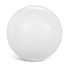 Glass Globe Floor Lamp White Habitat Caliban XL 40cm E14 Statement Light
