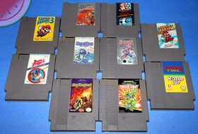 TESTED Nintendo NES SYSTEM with GAMES Console Complete in Box Sports Set CIB Lot