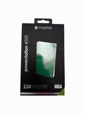 Mophie Powerstation 4000 4,000mAh Portable Charger Green USB Charge Battery