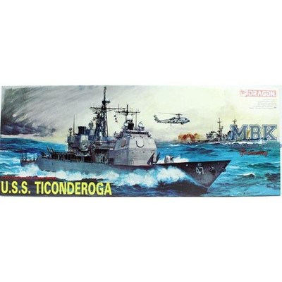 DRAGON 1003 USS Ticonderoga CG-47
