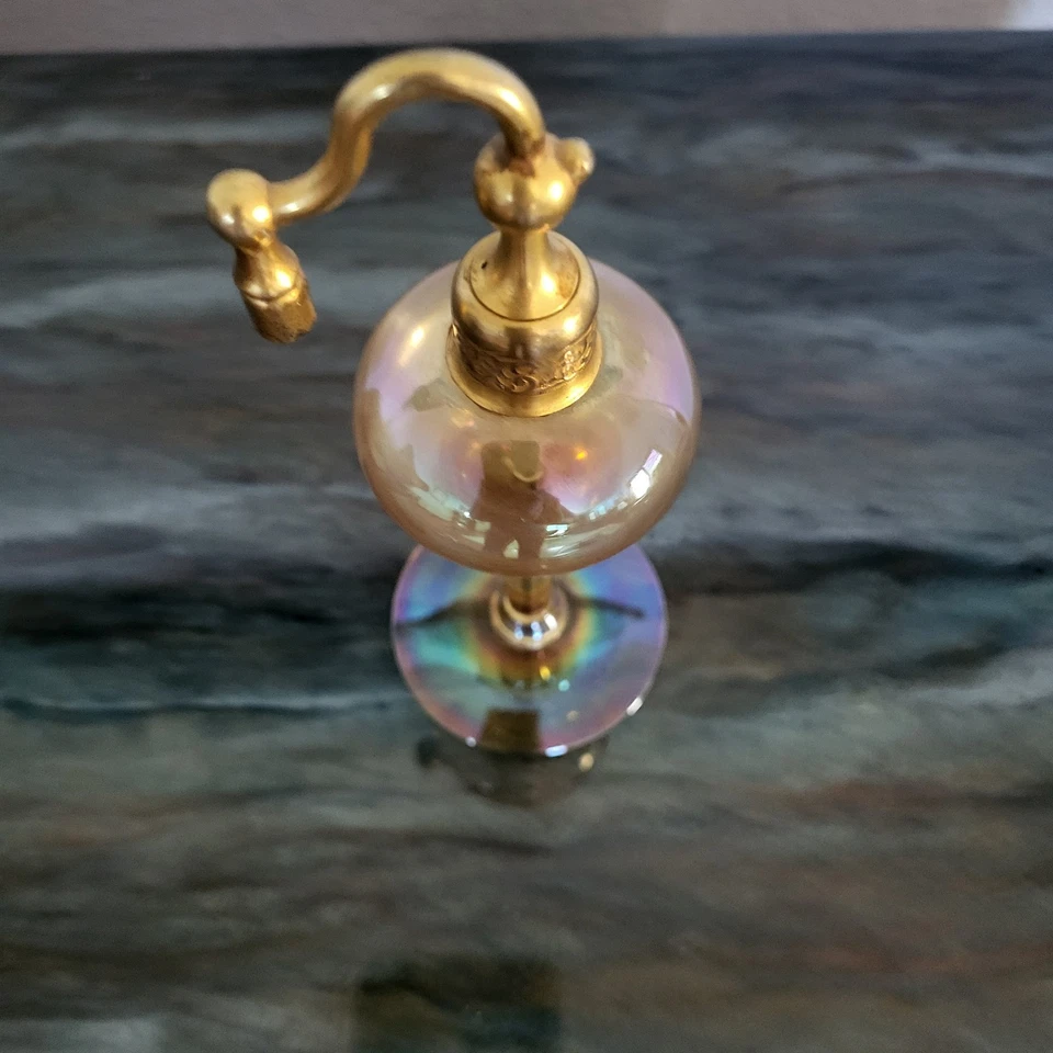 RARE, Vintage Art Deco Style DeVilbiss Handblown Perfume Atomizer - Image 2 of 4